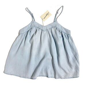 NWT Universal Thread Light Blue Flowy Top (small)